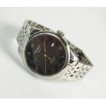 A Gentleman's stainless steel Tissot Le Locle automatic wristwatch, 25 jewels,