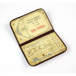 A late 19th century Woolwich Arsenal football and Athletic Co Ltd 'Life Ticket', presented to Mr R.