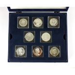 Elizabeth II 'Lifetime of Service' silver proof coin collection, 2013 Jersey,