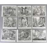 Jacob lindenberg after Romeyn de Hooge, a collection of 33 etchings depicting biblical scenes,