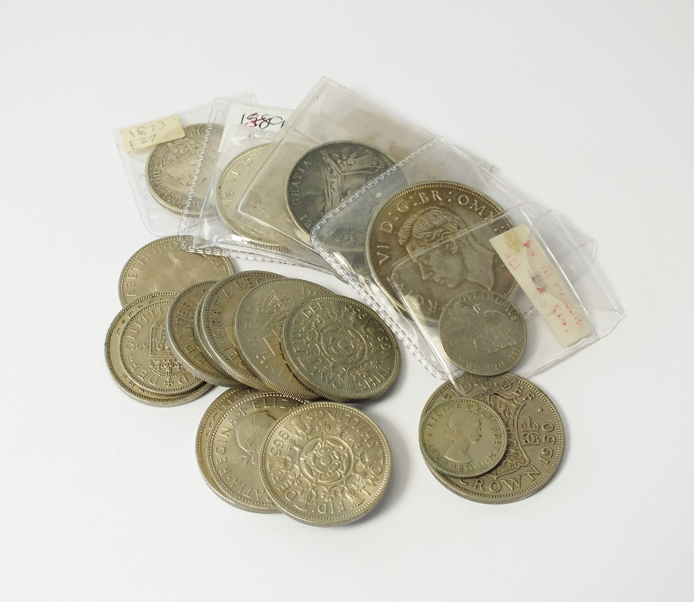 A collection of United Kingdom silver and cupro-nickel coinage, from William III to Elizabeth II,