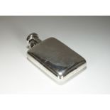 A silver hip flask, Deakin & Francis, Birmingham 1929,