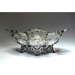 A Victorian pierced silver bowl, Mappin & Webb, Sheffield 1898,