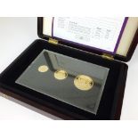 An Elizabeth II 2012 Jersey 22ct gold diamond Jubilee proof set, comprising; five,