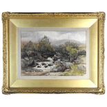 Attributed to Edmund Morison Wimperis (1835-1900) Mountain River, watercolour,