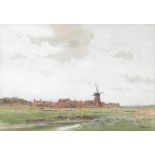 Arthur Gerald Ackermann (1876-1960) A set of four watercolours depicting two views of Blakeney and