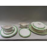 A Edwardian dinner service,