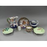 18th, 19th and 20th century including a Worcester first period saucer,