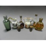 A selection of alcohol miniatures