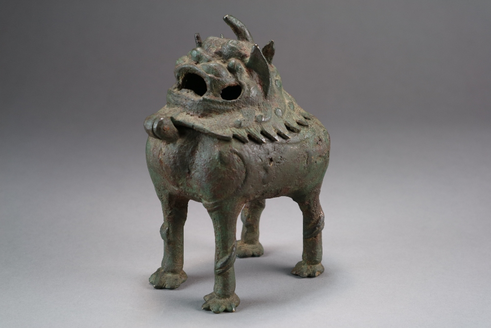 A bronze luduan censer, possibly Vietnamese circa 1800, - Image 2 of 2