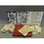 A quantity of world stamps,