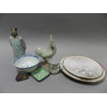 A quantity of decorative and collectable ceramics,