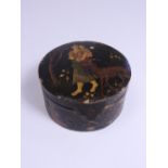 An 18th century style bronze pestle and mortar,