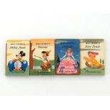 Four small "Tiny Golden Book" Walt Disney books, "Cinderella", "Pinocchio", "Seven Dwarfs" and "