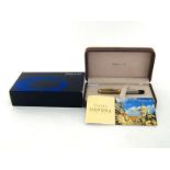 Pelikan, Cities Series, 'Piazza Navona', a cream marbled resin fountain pen, with fine nib and