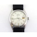 Rolex, Oyster Date Precision, a gentleman's stainless steel manual wind wristwatch, ref. 6694 no.