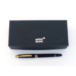 MONTBLANC, '75 Years of Passion', a limited edition black resin rollerball pen, no. EV13600304, with