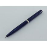 Waterford, a collection of pen accessories, including a leather case with provision for 40 pens, two