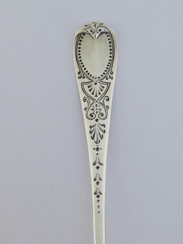 A fancy American silver dessert spoon by Tiffany with English import marks for London, 1909; a - Image 3 of 7