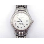 Longines, 'Golden Wing', a mid size stainless steel quartz wristwatch, ref. L3 606 4 no. 27676319,