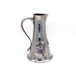 Archibald Knox. A large early Liberty & Co. Tudric pewter jug, the design attributed to Archibald