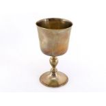 A silver reproduction of a 17th century wine goblet by Hyghpoint Import & Export Ltd., Birmingham,