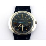 OMEGA, 'Dynamic', a 1970s gentleman's stainless steel manual wind wristwatch, the oval case with