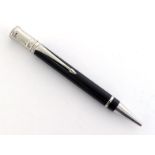 PARKER Duofold, a black resin rollerball pen, no box or paperwork