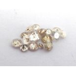 A quantity of loose polished diamonds, approx. 2.01 carats, various cuts and sizes. (VAT will be