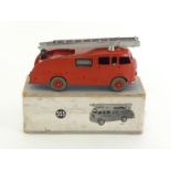 A Dinky Toy model 555 Fire Engine in red complete with extension ladder. In very good condition,