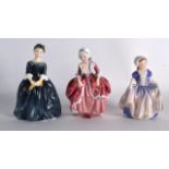 THREE ROYAL DOULTON FIGURES Dinky Do, Goody Two Shoes & Cherie. (3)