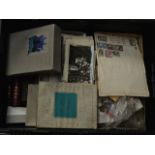 A LARGE QUANTITY OF STAMPS, together with some photographs etc.