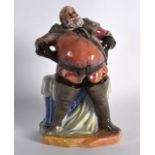 A ROYAL DOULTON FIGURE OF FALSTAFF Hn 2045. 7.25ins high. Note: Unusually the Royal Doulton marks to