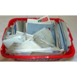 A LARGE QUANTITY OF WARTIME LETTERS, mostly from the 1940's. (Qty)