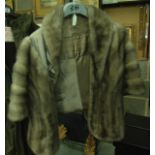 A LADIES FUR JACKET