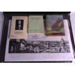 A GOOD LARGE QUANTITY OF PRINTS, including Turner and Michael Honner. (2 folios)