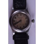 A 1950S ROLEX OYSTER WRISTWATCH. 2.5 cm diameter.