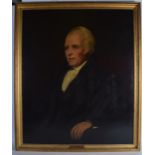 SCOTTISH SCHOOL (1863), Framed Oil on Canvas, half length portrait of a gentleman dressed in