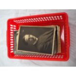 A COLLECTION OF VARIOUS ANTIQUE PHOTOGRAPHS. (qty)