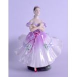 A ROYAL DOULTON FIGURE entitled The Ballerina Hn 2110. 19.5 cm high.