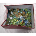 A QUANTITY OF MARBLES. (qty)