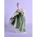 A ROYAL DOULTON FIGURE entitled Fair Lady Hn 2193. 19.5 cm high.