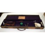 A VINTAGE GUN CASE by Cogswell & Harrison.