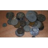 A COLLECTION OF OLD COINAGE in various forms. (qty)