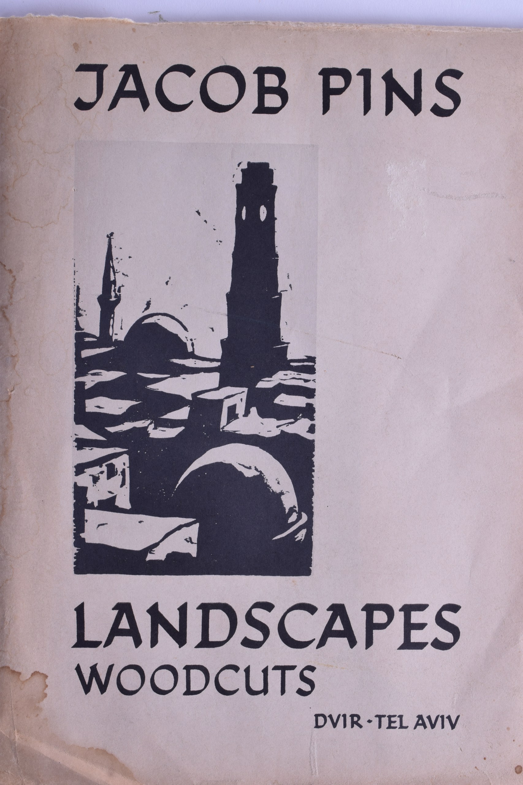 JACOB PINS (1917-2005), a small folio containing eight woodcuts, Dvir Tel Aviv, "Landscapes - Bild 2 aus 2