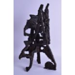 ILHAN KOMAN (1921-1986) A FINE ABSTRACT IRON SCULPTURE purchased directly from Koman in 1963,