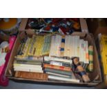 A BOX OF ASSORTED BOOKS including Science Fiction, History of Halifax etc. (qty)