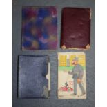 A GROUP OF ASSORTED EPHEMERA including cards, watercolours etc. (qty)