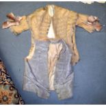 TWO 17TH/18TH CENTURY CONTINENTAL JACKETS one with silk embellishments. (2)