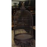 A VINTAGE FRENCH BIRD CAGE.